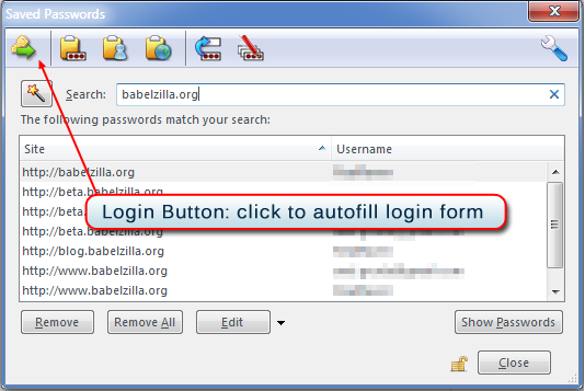 Login Button