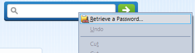QuickPasswords Context Menu