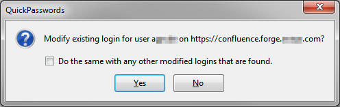 Password Modification Prompt